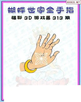 25313期: 3D蝴蝶世家蝴蝶彩图