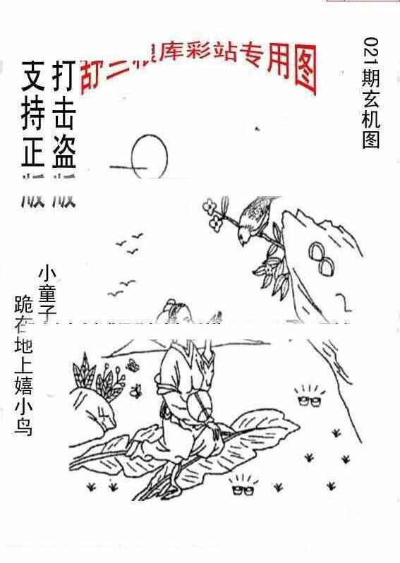 25021期: 老村长福彩3D天天图谜