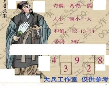 26094期: 大兵福彩3D黄金报图版