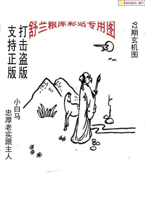 25192期: 老村长福彩3D天天图谜