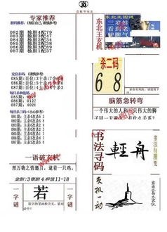 26087期: 福彩3D全套图版参考