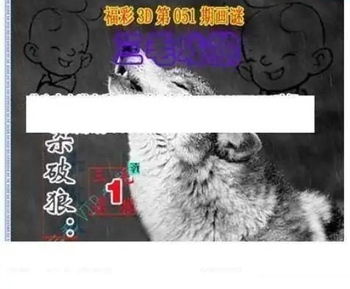 26051期: 三毛3D精品图谜