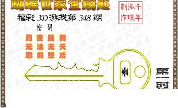 25348期: 3D蝴蝶世家蝴蝶彩图