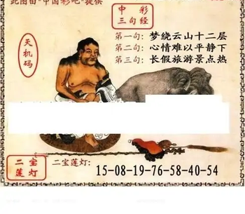 福彩3D26052期天中全套预测分析图