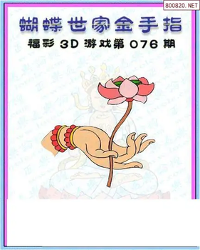 26076期: 3D蝴蝶世家蝴蝶彩图