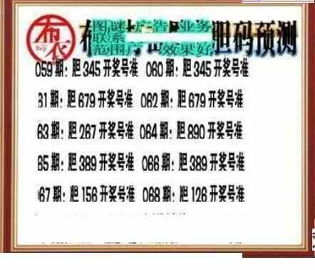 24068期: 三毛3D精品图谜