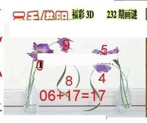 25232期: 三毛3D精品图谜
