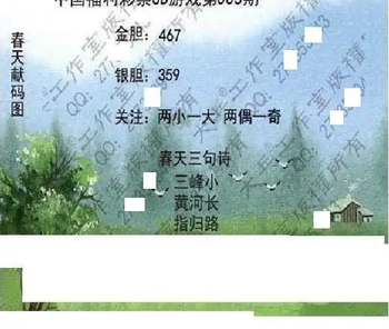 26003期: 大兵福彩3D黄金报图版