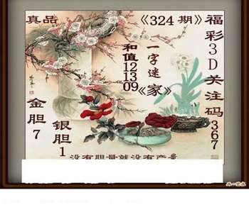 25324期: 白老3D杀码图版