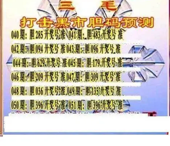 26051期: 三毛3D精品图谜