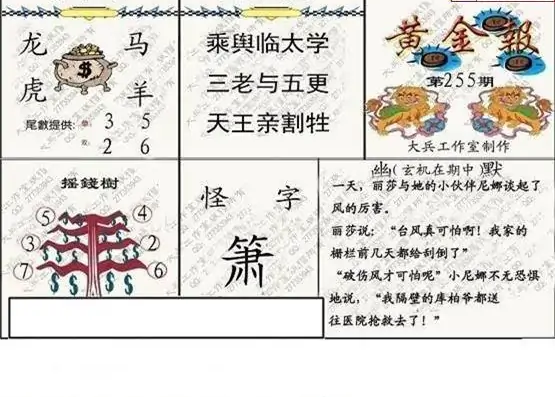 25255期: 大兵福彩3D黄金报图版