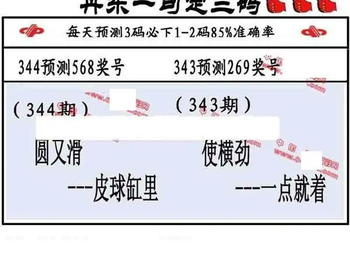 25344期: 福彩3D丹东全图分析