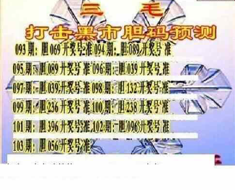 24103期: 三毛3D精品图谜