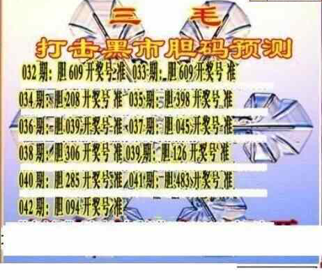 25042期: 三毛3D精品图谜