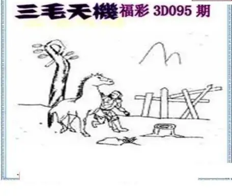 25095期: 三毛3D精品图谜