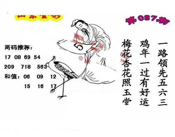 26087期: 福彩3D丹东全图分析