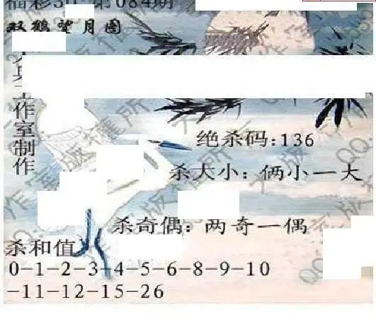 25084期: 大兵福彩3D黄金报图版