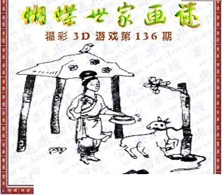 25136期: 3D蝴蝶世家蝴蝶彩图