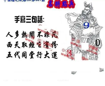 26007期: 福彩3D丹东全图分析
