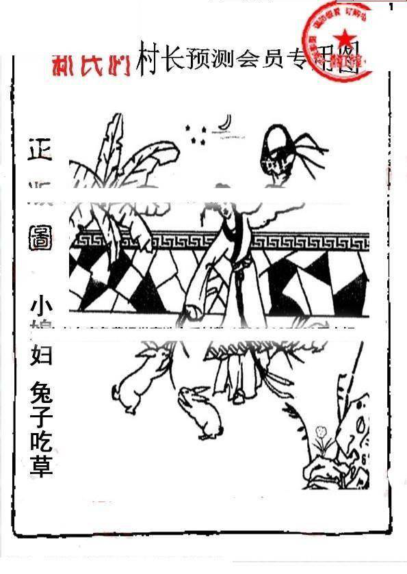 25017期: 老村长福彩3D天天图谜