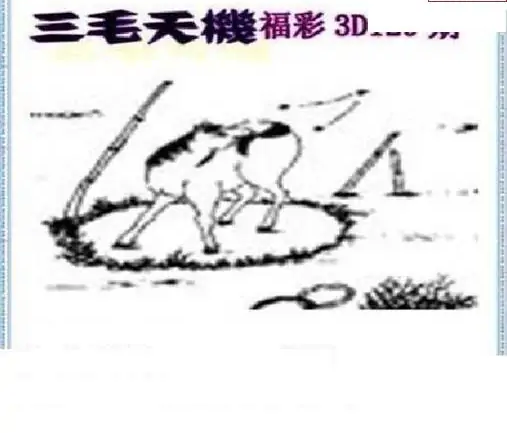 25129期: 三毛3D精品图谜
