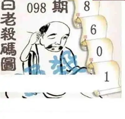 25098期: 白老3D杀码图版