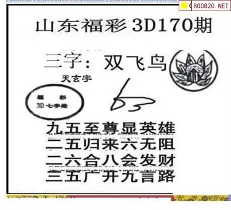 25170期: 三毛3D精品图谜