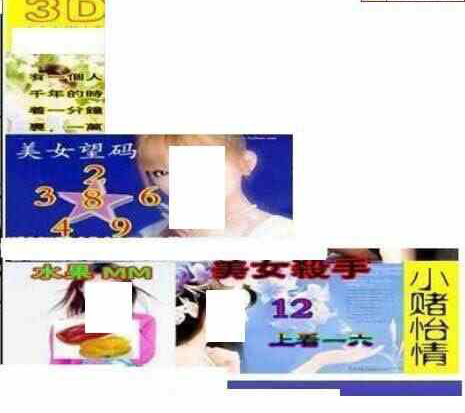 25033期: 三毛3D精品图谜