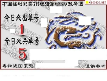 福彩3D 26053期佐罗图一掌经预测图