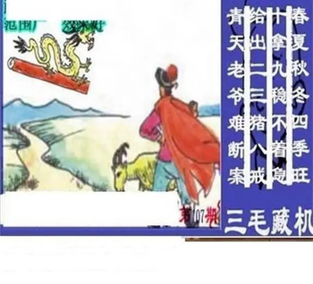 26107期: 三毛3D精品图谜