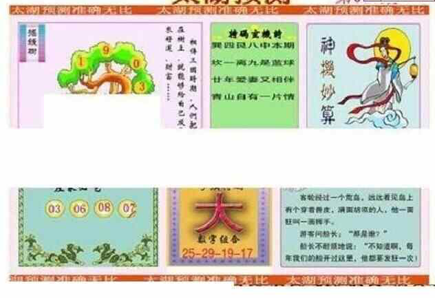 25047期: 太湖图福彩3D精品预测