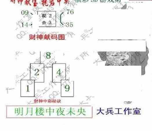 24093期: 大兵福彩3D黄金报图版