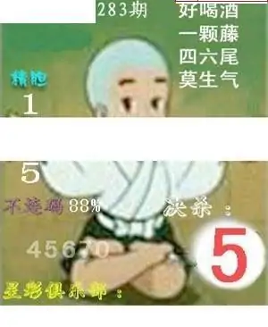 25283期: 白老3D杀码图版