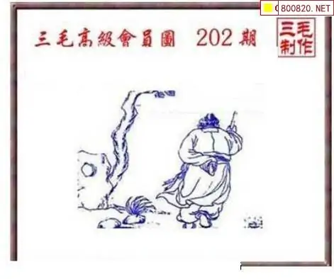 25202期: 三毛3D精品图谜