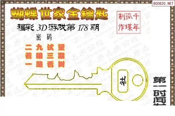 25178期: 3D蝴蝶世家蝴蝶彩图