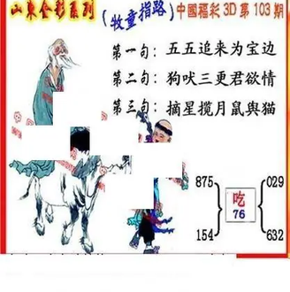 26103期: 福彩3D丹东全图分析
