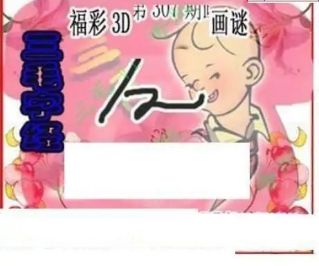 25307期: 三毛3D精品图谜