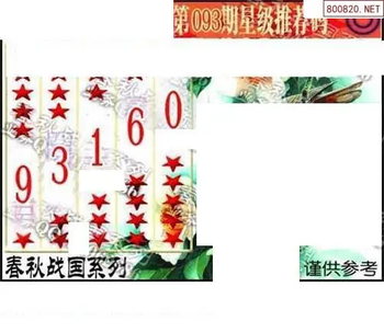 福彩3D 26093期佐罗图一掌经预测图