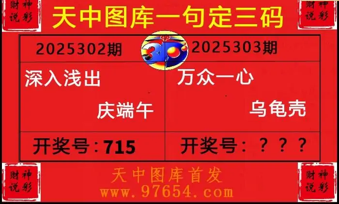 25303期: 财神说彩3D全套图版