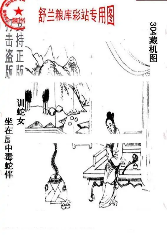 25304期: 老村长福彩3D天天图谜