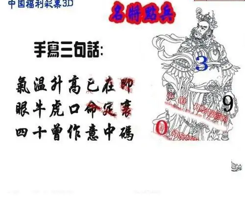 25073期: 福彩3D丹东全图分析