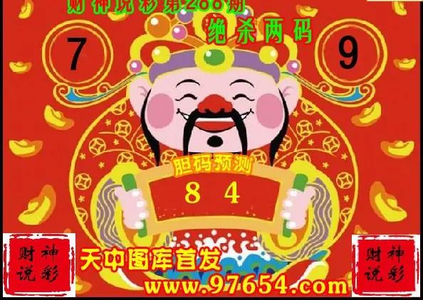 25288期: 财神说彩3D全套图版