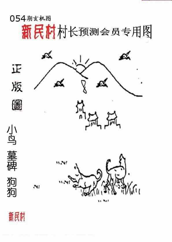 25054期: 老村长福彩3D天天图谜