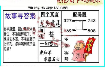 26077期: 福彩3D丹东全图分析