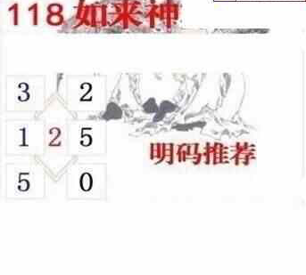 24118期: 白老3D杀码图版