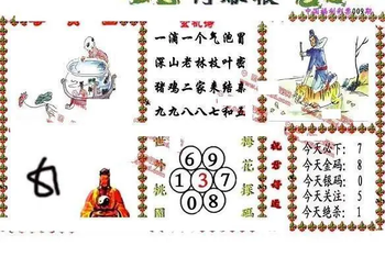 26009期: 福彩3D丹东全图分析