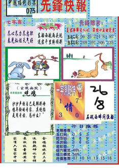 26075期: 福彩3D丹东全图分析