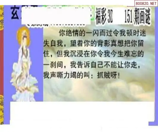 25151期: 三毛3D精品图谜