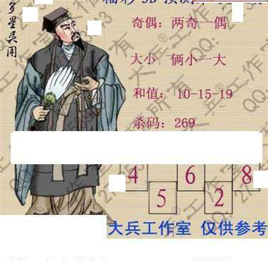 25004期: 大兵福彩3D黄金报图版