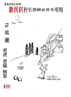 25340期: 老村长福彩3D天天图谜